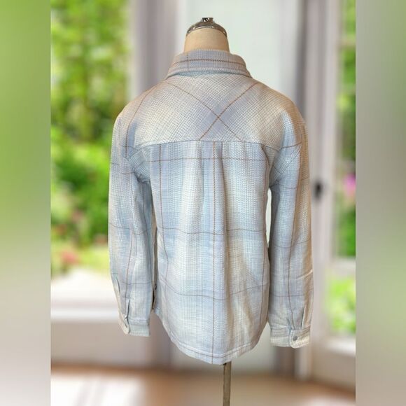 🔥 THE NORTH FACE Valley Twill Utility Button Down Flannel Jacket Coat Parka Siz - Picture 5 of 11